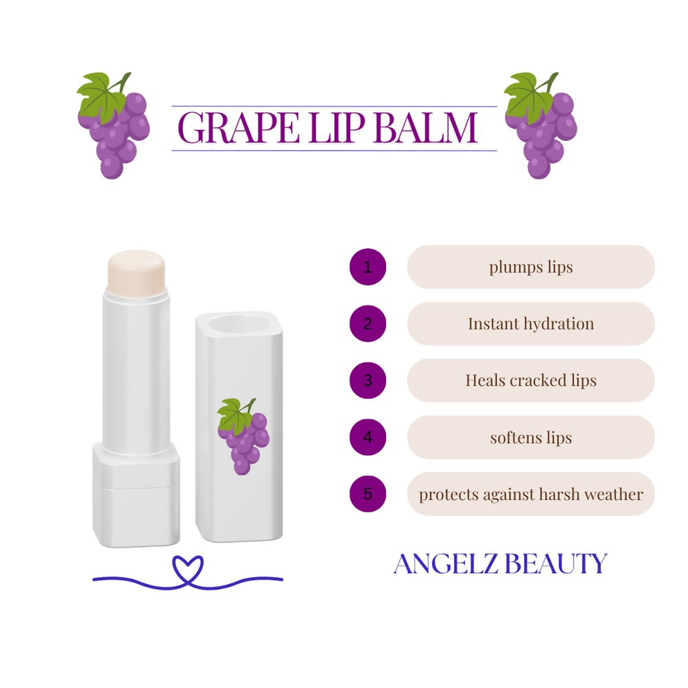 Image of Grape lip balm