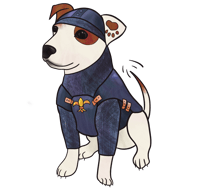 Joan of Bark sticker