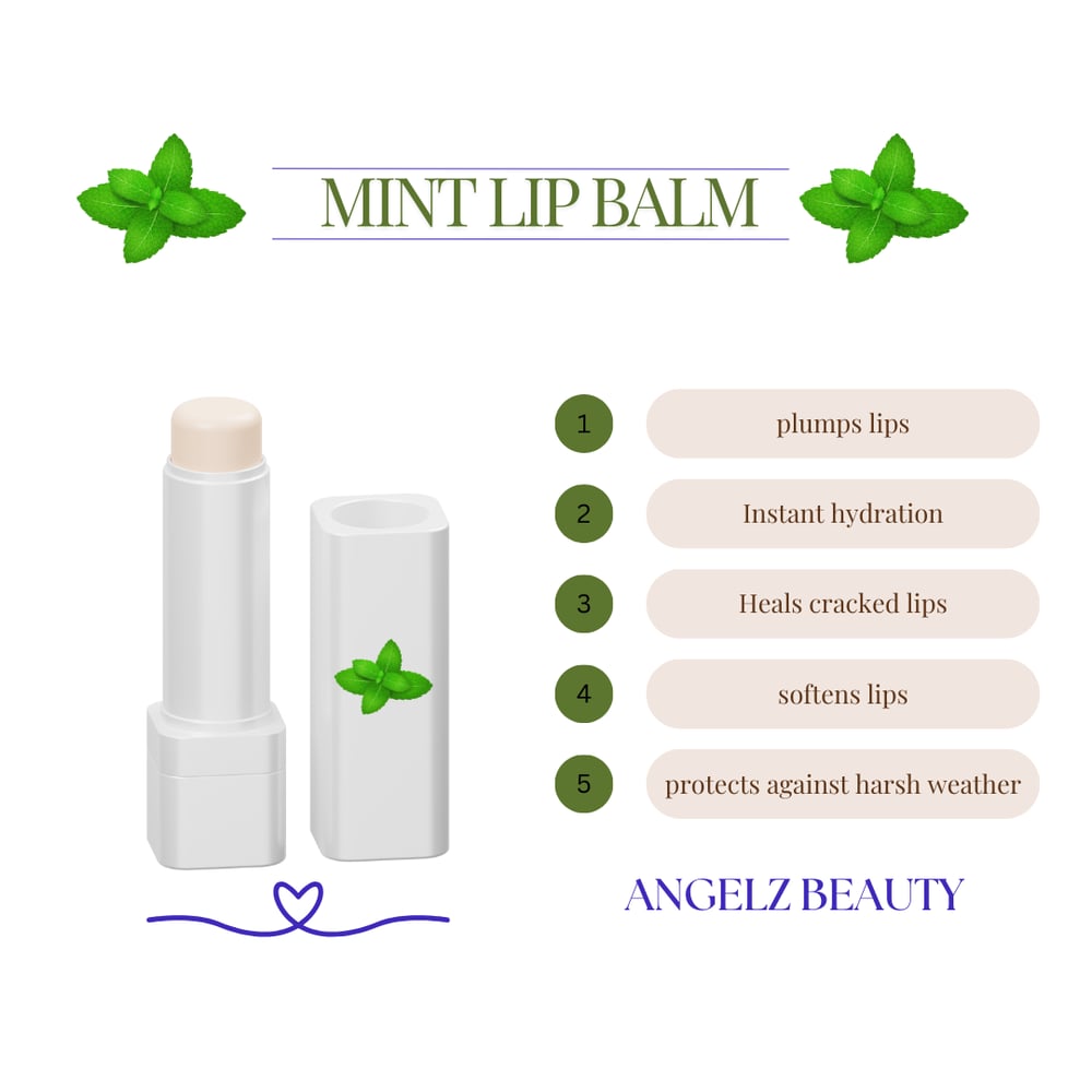 Image of mint lip balm