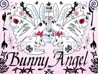 Image 5 of Bunny Angel Bumper Sticker