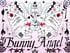 Bunny Angel Bumper Sticker Image 5