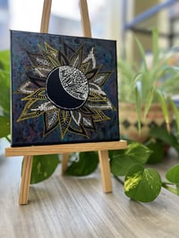 "Sunflower Mandala"