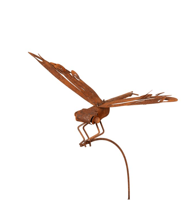 Image of Dragonfly on Stake 