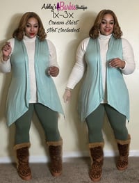 Olive Cardigan Set (1x-3x)