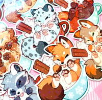 Image 1 of Cocoa Critters (Holographic sticker)