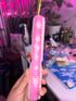 Pink Cuddle Beeswax Candle Image 4