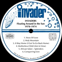 Image 3 of Invaders - Floating Around in the Sun 1970-1974 LP (Invader)