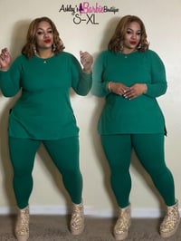 Green Long Sleeve Set (S-XL)