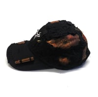 Image 2 of Black Distressed 4 - Post Apocalyptic Hat
