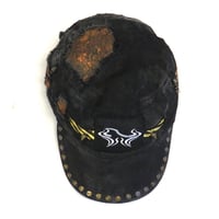 Image 5 of Black Military 4 - Post Apocalyptic Hat