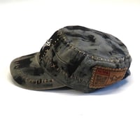 Image 2 of Gray Military 1 - Post Apocalyptic Hat