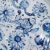 Blue Paisley Songbird Thicket Platter