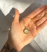 Image 2 of Isla Angel necklace- GOLD FILLED