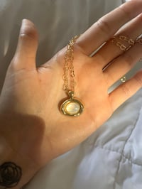 Image 4 of Isla Angel necklace- GOLD FILLED