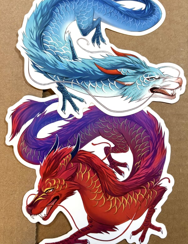 Image of Dragon Vinyl Stickers