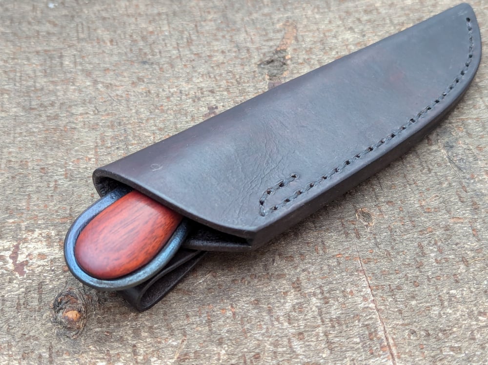 Image of Integral handle, wrapped wood insert 