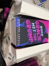 Image 4 of [IMPERFECT/DAMAGED] INITIALED Paperback "When Gracie Met The Grump"