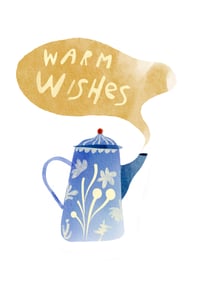 Image 3 of "Warm Wishes" I Print + Moldura