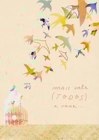 Image 3 of  "Voar" I Print + Moldura 