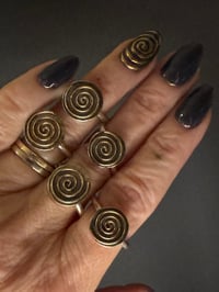 Image 2 of Made to order spiral ring 