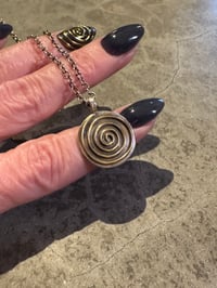 Image 7 of Gold Spiral necklace 