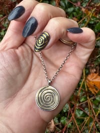 Image 11 of Gold Spiral necklace 