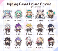 Image 1 of Nijisanji Beans Linking Charms