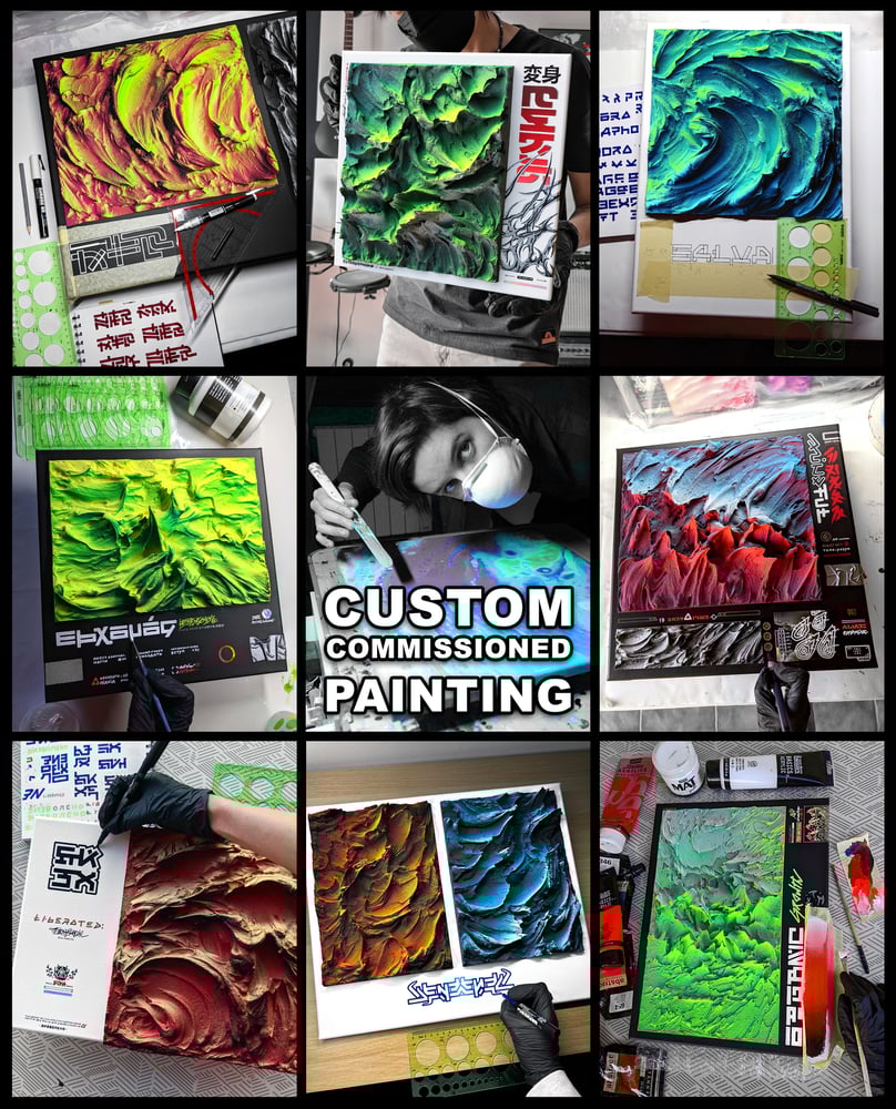 Image of * CUSTOM COMMISSIONED PAINTING * | Next availability in APRIL 2025
