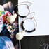 Crystal baroque hoops Image 2