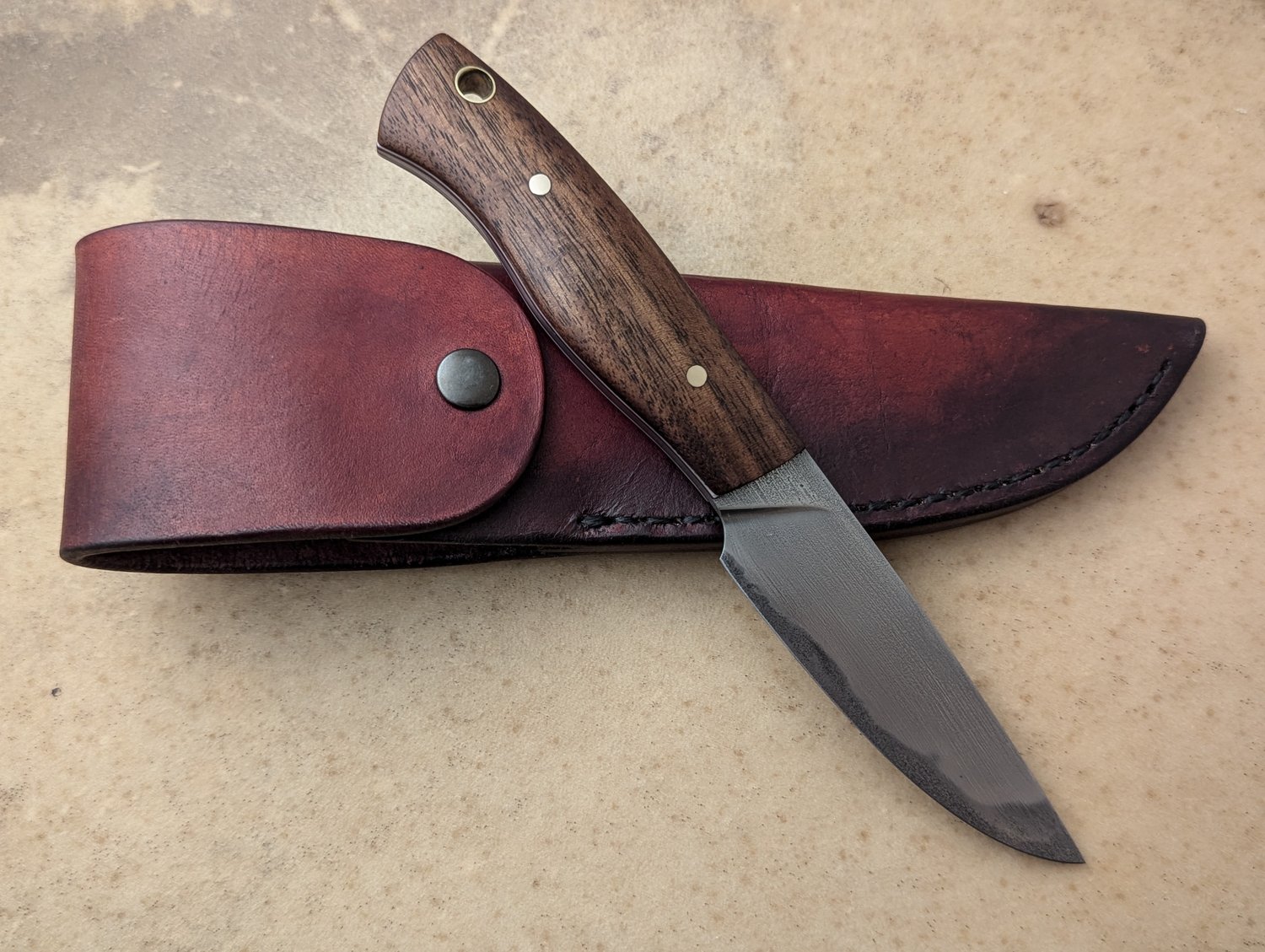 Image of Full-tang with hamon and liner