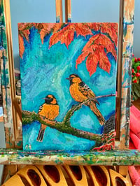 Birds in the forest