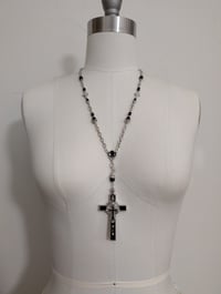 Image 1 of Black Mass Rosary V2