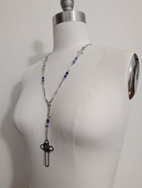 Image 2 of Rosenkruez Steel Rosary - Blue