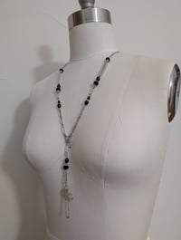 Image 2 of Rosenkruez Steel Rosary - Black V1