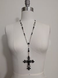 Image 1 of Kyrie Rosary - Black