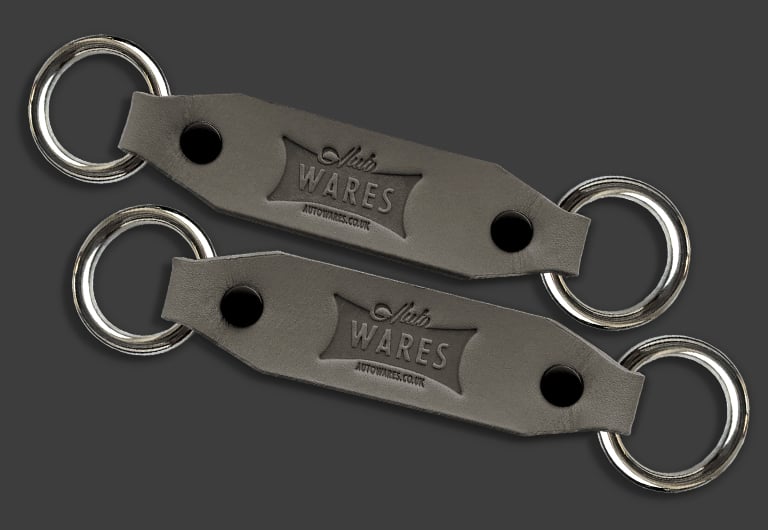 Image of Splitscreen Leather Window Latch Locks 