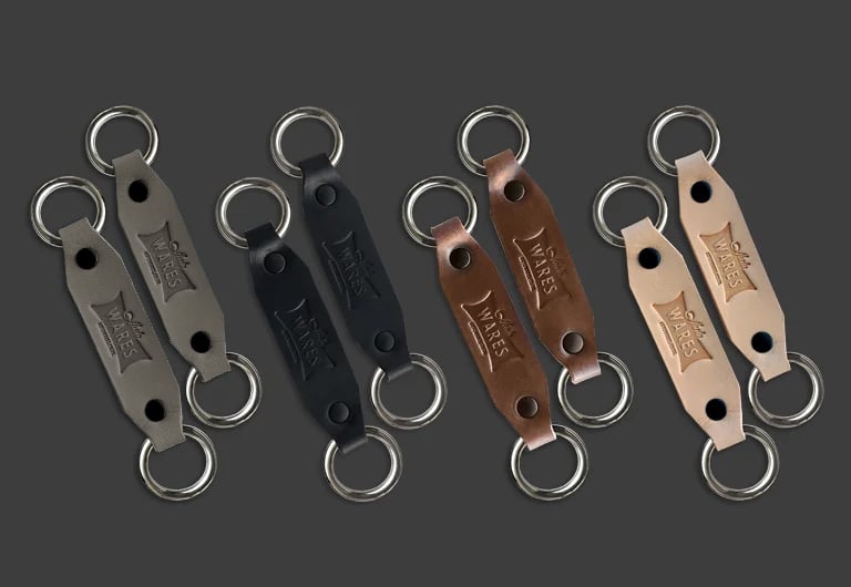 Image of Splitscreen Leather Window Latch Locks 
