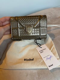 Image 2 of Dior Diorama Gold Purse