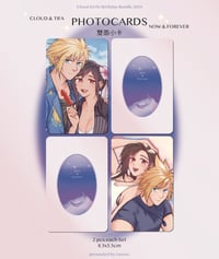 Image 1 of FF7 Cloti Photocard+Sticker Set