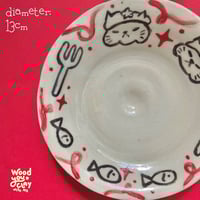 Image 2 of Hungry cat plate