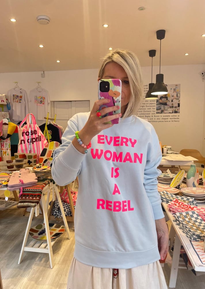 Image of Light Blue Rebel Sweatshirt