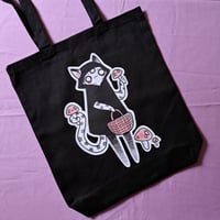 Image 1 of Kocimorka Black&Pink tote bag