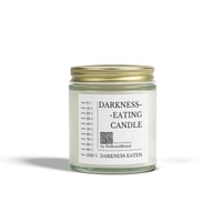 Scented or Unscented Candle, Coconut Apricot Wax, Clear Glass, 4oz