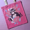 Peony Lady tote bag