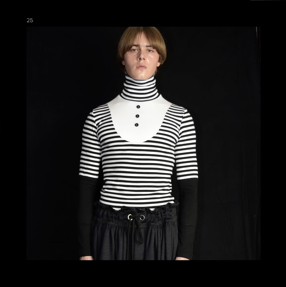 Image of 2025 - STRIPED ROLL NECK