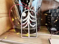 Image 2 of Winter Tree Wood Ornament