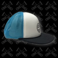 Image 2 of Rad Hardware "OG' Trucker BLK/BLU