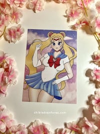 Sailor Moon Print - A5 Pearlescent Finish