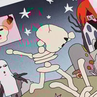 Image of 'Spooky Scary Skeleton' Fine Art Print