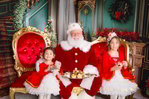 Image of 11/21: Christmas 21- WITH SANTA'S TRADITIONAL SUIT